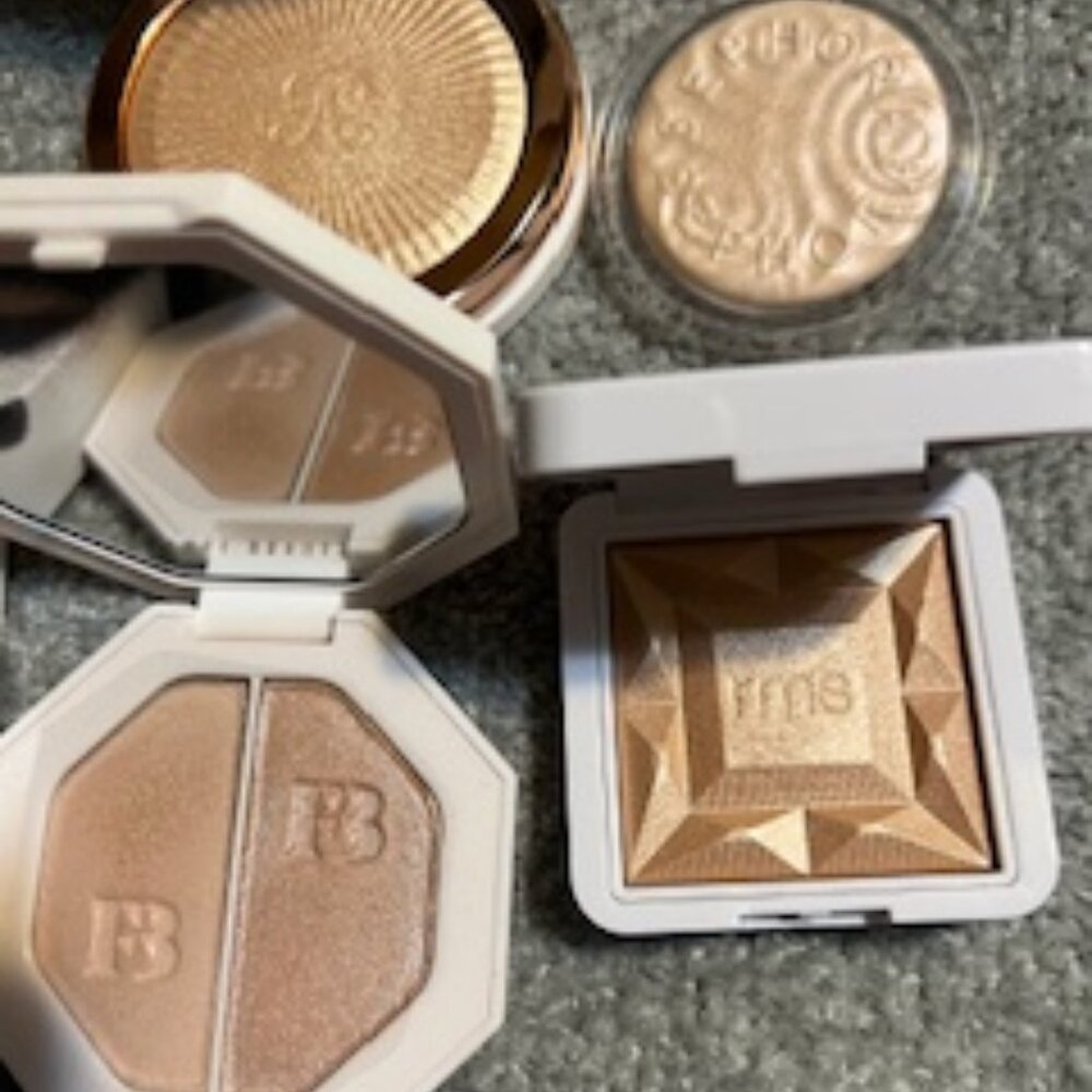 Almost New (NWT Fenty) Highlighter Bundle, Fenty, Anastasia, RMS Beauty, Sephora